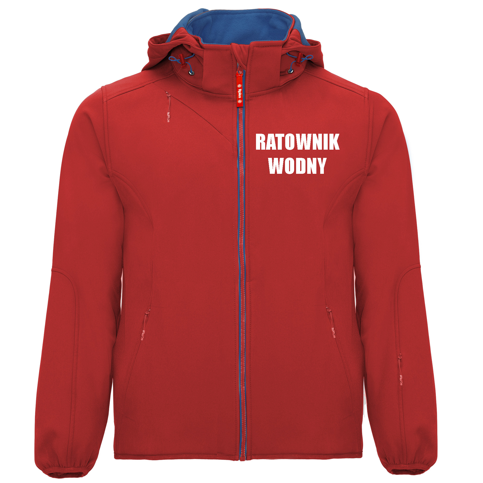 Dowolny Nadruk Ratownik Wodny Czerwony Softshell Unisex Ratownikplus Pl