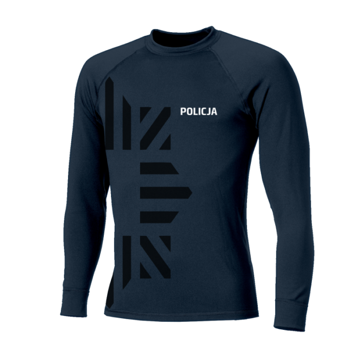 Męska bluza termoaktywna POLICJA | Ciepło, wygoda i profesjonalny styl
