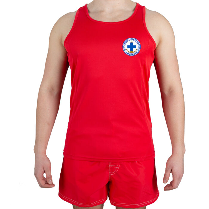Koszulka Tank Top RATOWNIK WOPR Męska | Oddychająca i Lekka