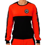 Damska bluza taktyczna PRM z odblaskowym nadrukiem – dowolny tekst