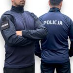 Bluza Combat Shirt POLICJA | z Emblematem i Nadrukiem