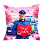 POLICJA - PODUSZKA Z POSZEWKĄ 40x40 CM