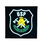 Naszywka z rzepem twardym, idealna dla członków Ochotniczej Straży Pożarnej. Wykonana z grubej tkaniny nylonowej o gęstym splocie. Sprawdź teraz!