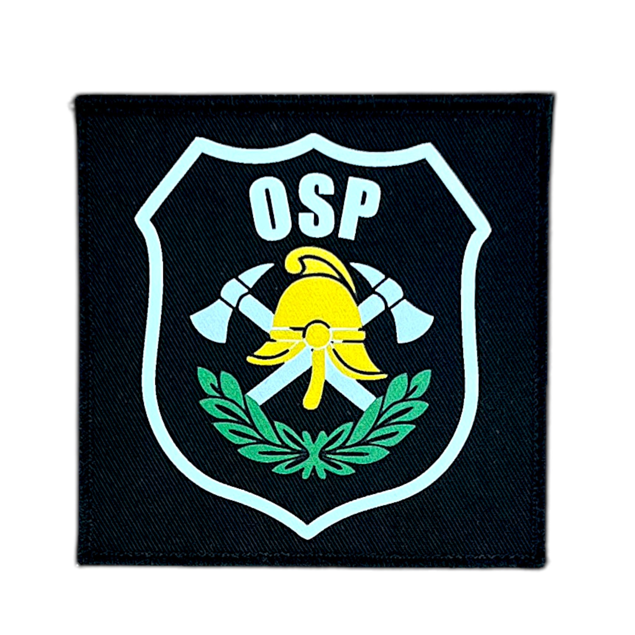 rzep 10x10 OSP (żółty hełm) Naszywka z rzepem twardym, idealna dla członków Ochotniczej Straży Pożarnej. Wykonana z grubej tkaniny nylonowej o gęstym splocie. Sprawdź teraz!