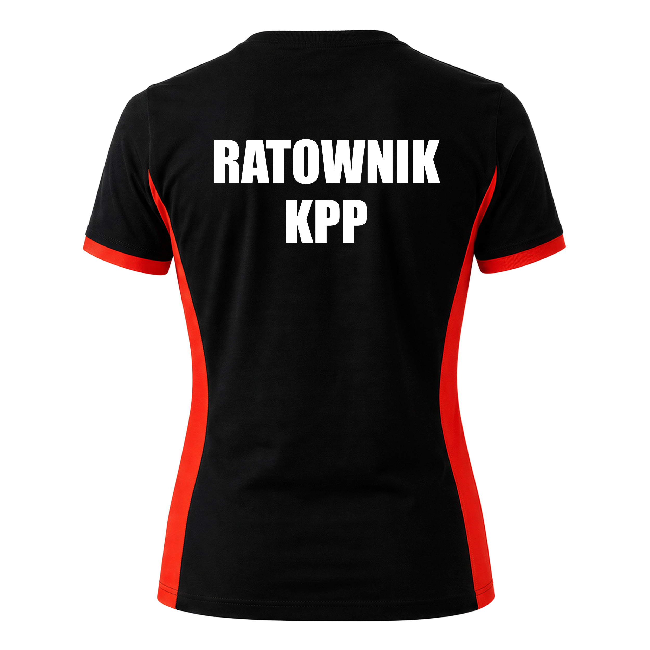 Koszulka Ratownik KPP damska premium revers - tył