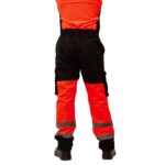 SPODNIEREFLECTIVEFLUO tył