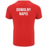 GodłoPL_koszulka czerwona_tył_DOWOLNY NAPIS