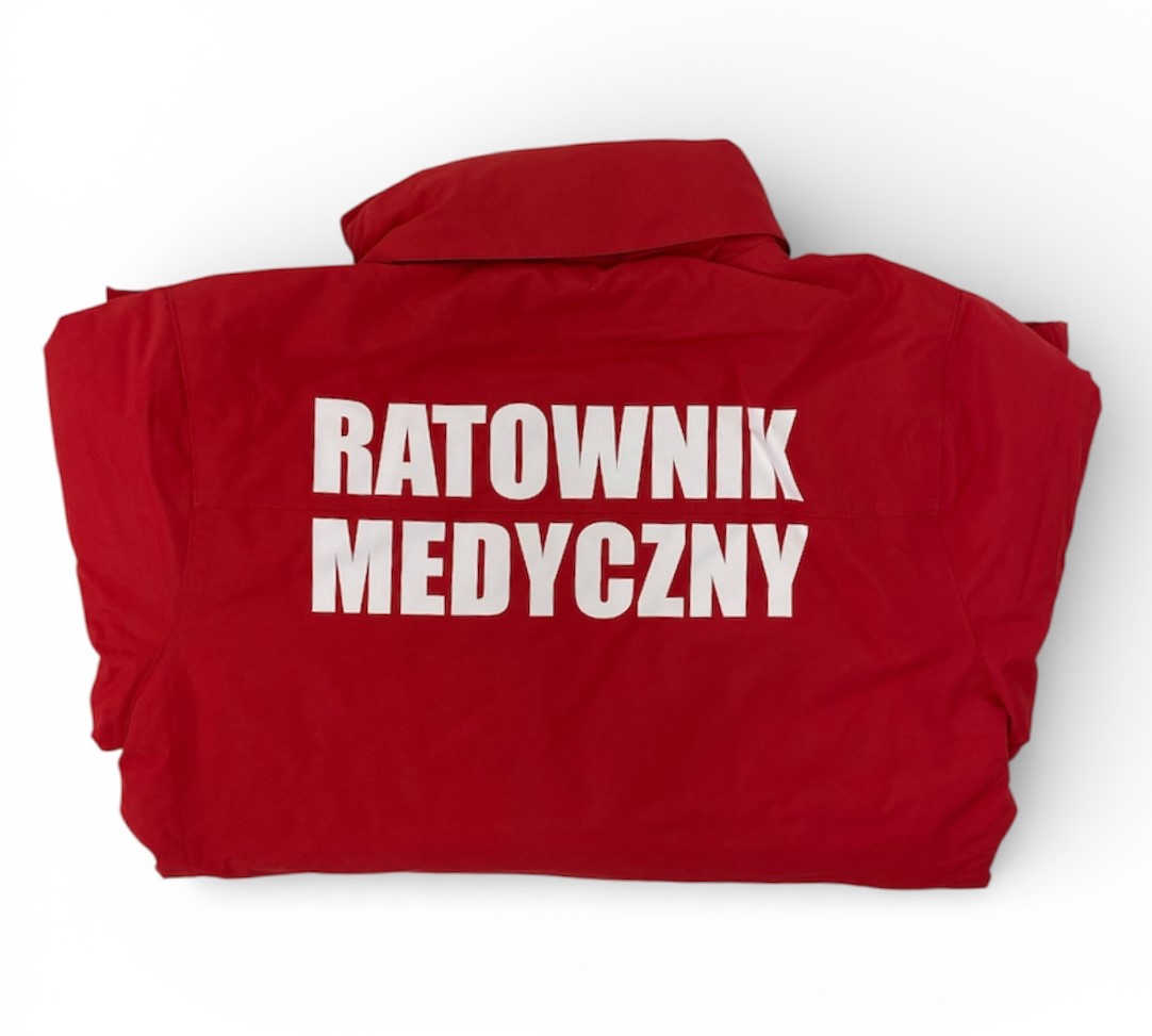 PARKA DAMSKA RATOWNIK MEDYCZNY TYL
